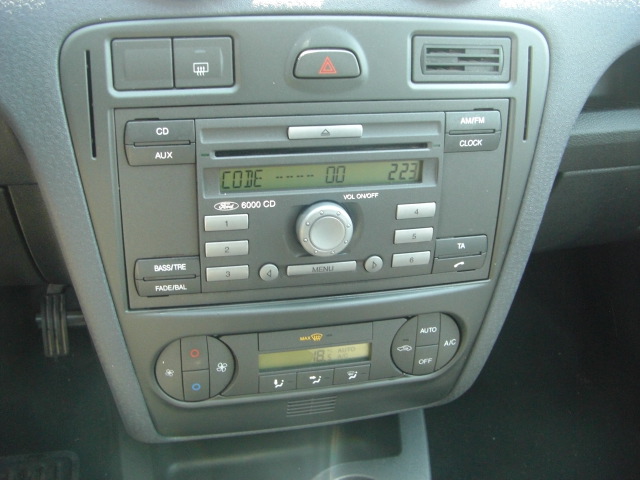 vista cd y clima FORD FUSION 1.4 TDCI 68CV
