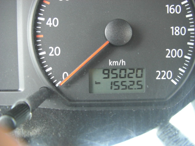 vista km VOLHSWAGEN POLO 1.4 GASOLINA 80CV