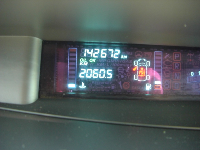 vista km RENAULT GRAND ESPACE 2.2 DCI 150CV 7 PLAZAS