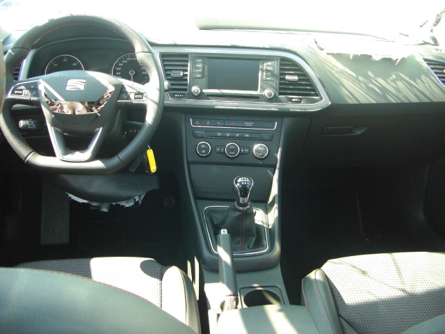 vista salpicadero SEAT LEON FR 2.0 TDI 150CV