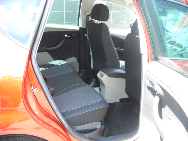 vista interior trasero SEAT ALTEA 1.4 TFSI GASOLINA 125CV