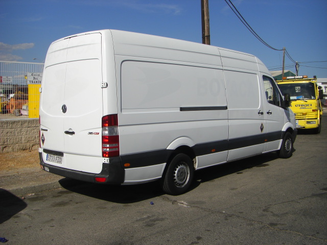 vista trasera derecha MERCEDES BENZ SPRINTRER 315 CDI 2.2 150CV