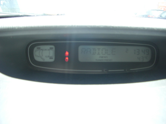 vista pantalla multi funcion RENAULT LAGUNA 2.2 DCI 150CV