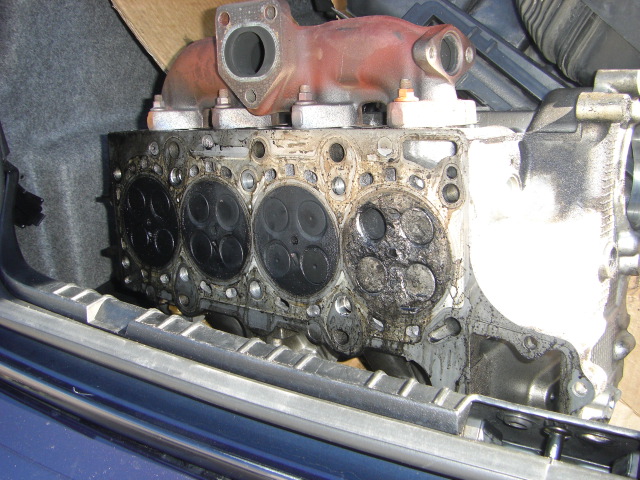 vista daños BMW 320D 2.0 150CV