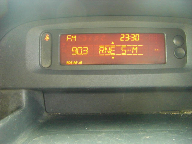 vista pantalla multi funcion RENAULT KANGOO 1.5 DCI 70CV