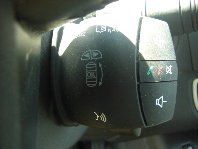 vista mandos audio en volante RENAULT MEGANE SCENIC 1.9 DCI 130CV