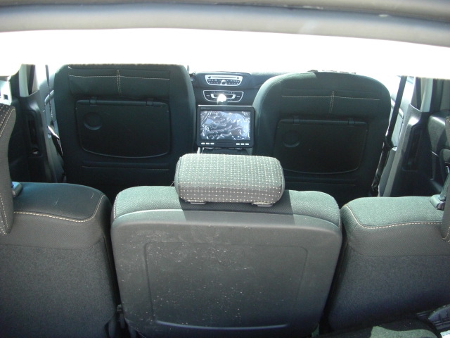 vista interior RENAULT MEGANE SCENIC 1.9 DCI 130CV