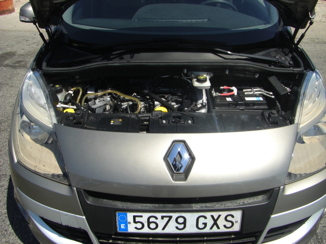 vista motor RENAULT MEGANE SCENIC 1.9 DCI 130CV