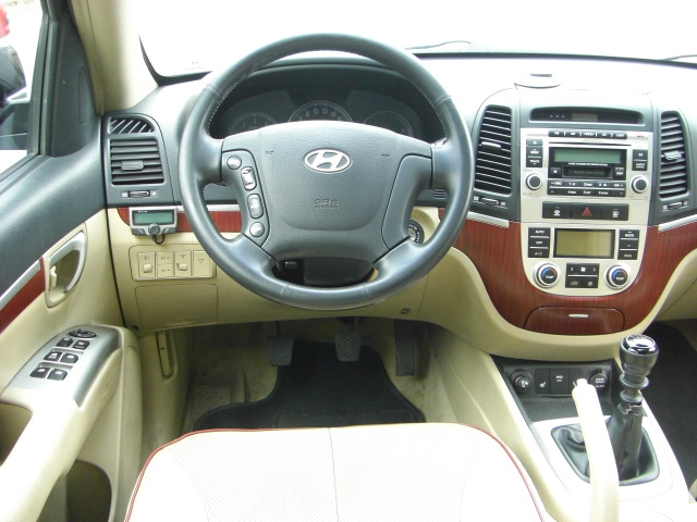 vista salpicadero HYNDAI SANTA FE 2.2 CRDI 150CV 4WD