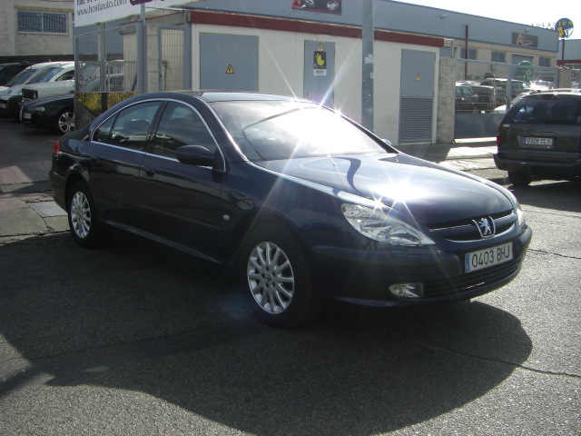 vista delantera derecha vista salpicadero PEUGEOT 607 2.2 HDI 113CV PACK