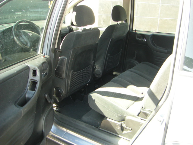 vista interior trasero 2 OPEL ZAFIRA 2.0 DTI 100CV 7PLAZAS