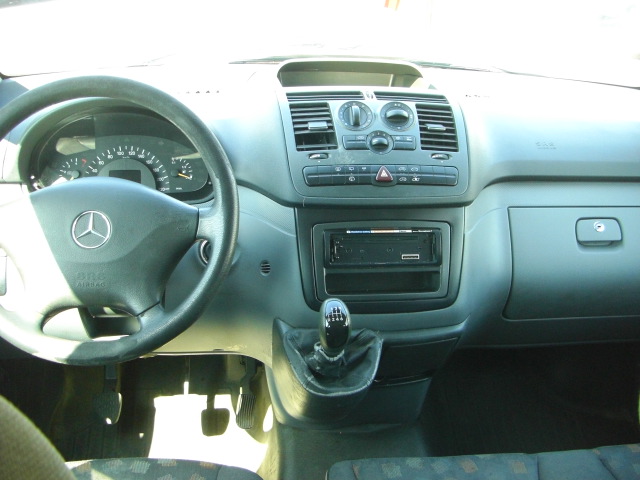 vista salpicadero MERCEDES BENZ VITO 115 CDI 2.2 150CV 9PLAZAS