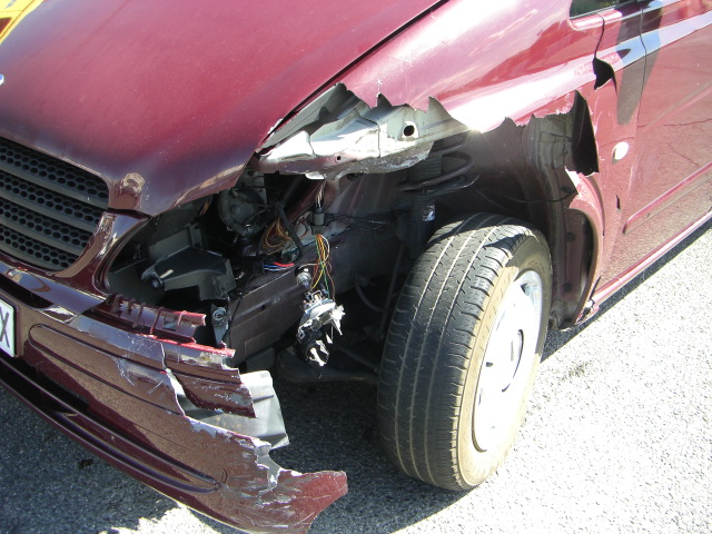 vista golpe MERCEDES BENZ VITO 115 CDI 2.2 150CV 9PLAZAS