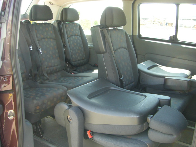 vista 3º fila asientos MERCEDES BENZ VITO 115 CDI 2.2 150CV 9PLAZAS
