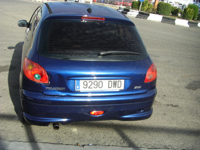 PEUGEOT 206 1.6 GASOLINA 108 CV