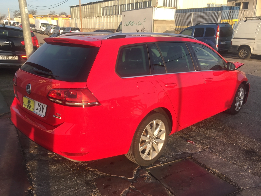 VOLKSWAGEN GOLF VII VARIANT 1.6 TDI 110CV