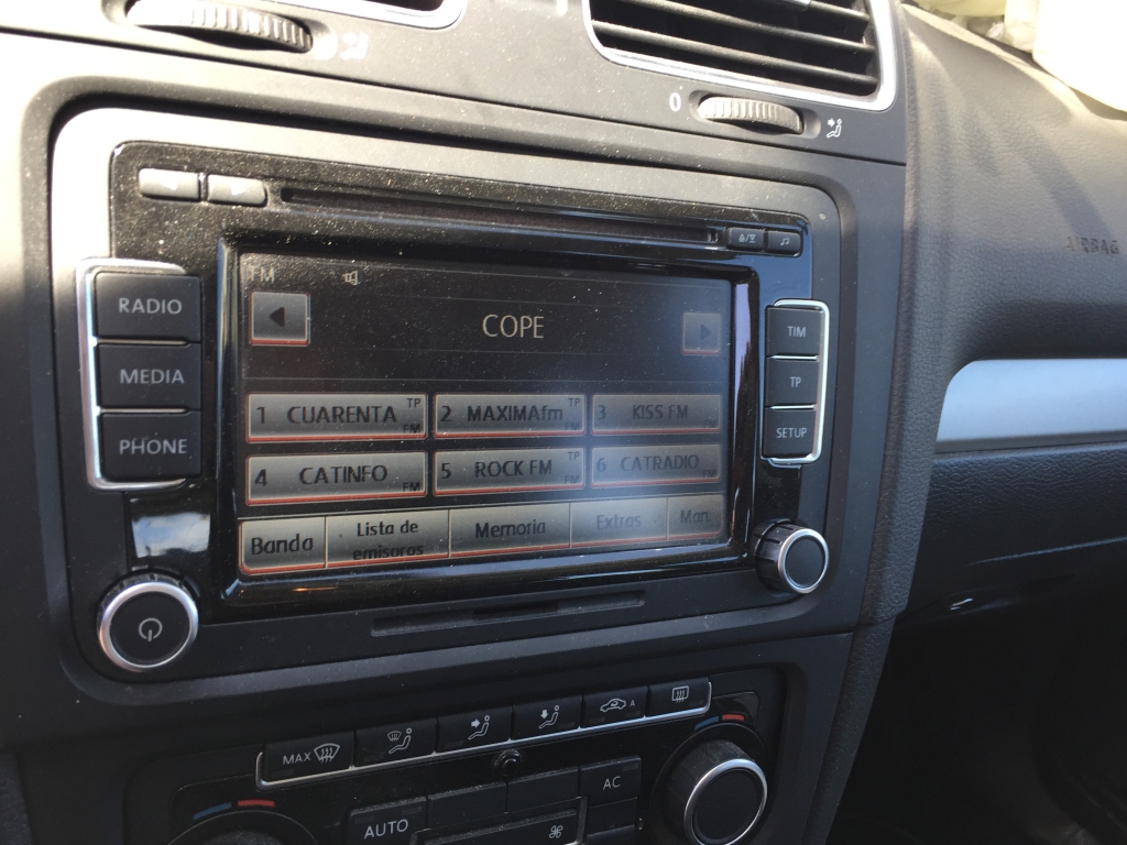 VOLKSWAGEN GOLF VI 2.0 TDI 140CV