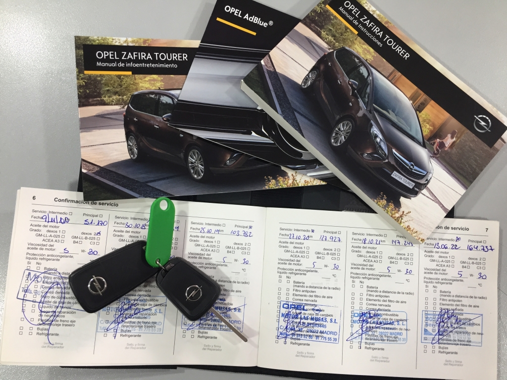 OPEL ZAFIRA TOURER 1.6 CDTI 136CV 7 PLAZAS