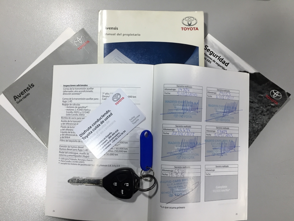 TOYOTA AVENSIS 1.6 VVT-I 132CV