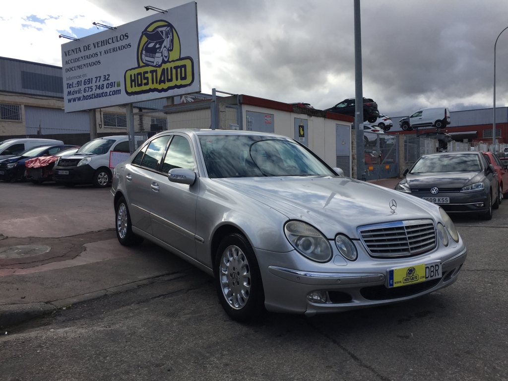 MERCEDES BENZ E-270 CDI 177CV AUT MERCEDES BENZ E-270 CDI 177CV AUT