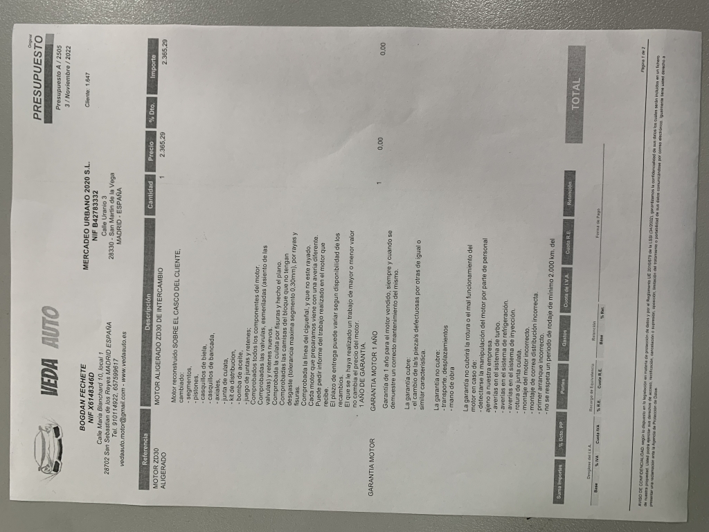 NISSAN CABSTAR 3.0 D 150CV PORTA COCHES