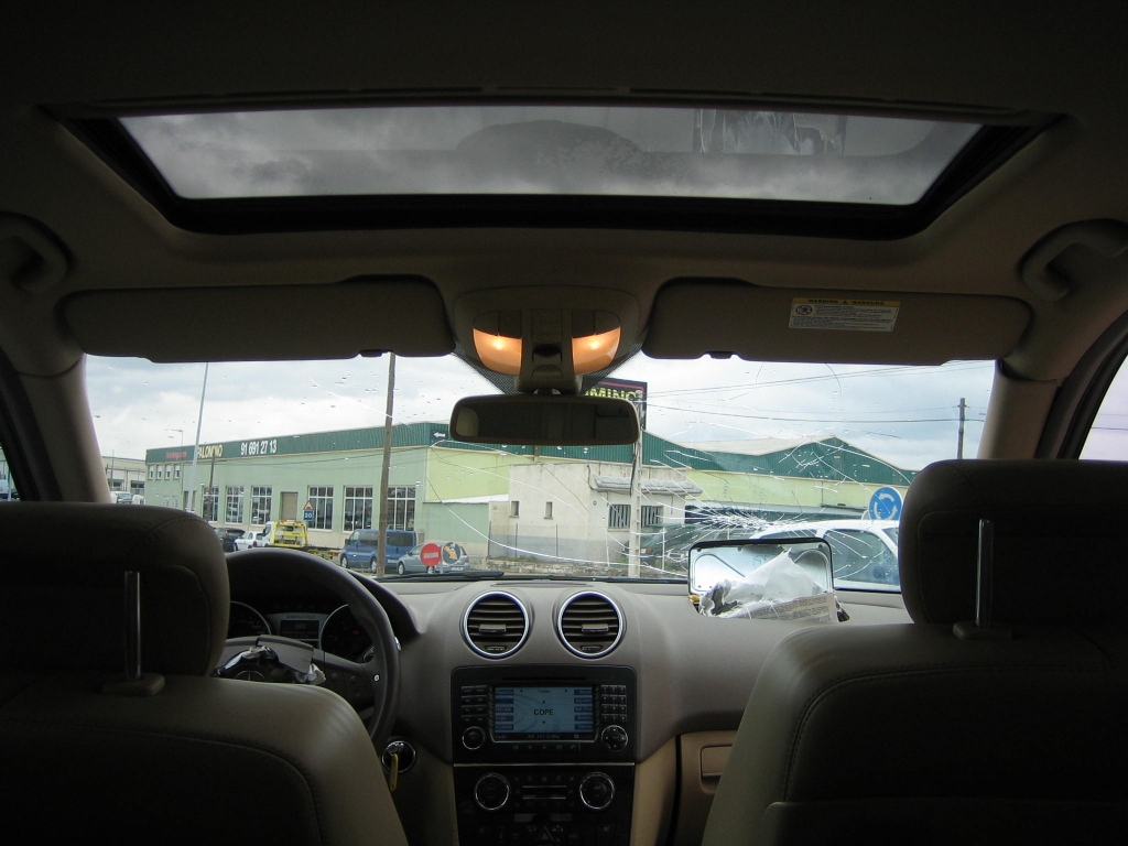 VISTA TECHO SOLAR VISTA INTERIOR TRASERO 2 MERCEDES BENZ ML 63 AMG 6.3 I 510CV