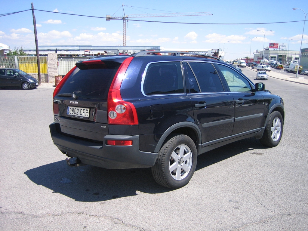 VISTA TRASERA DERECHA VOLVO XC 90 2.4 163CV AUTOMATICO