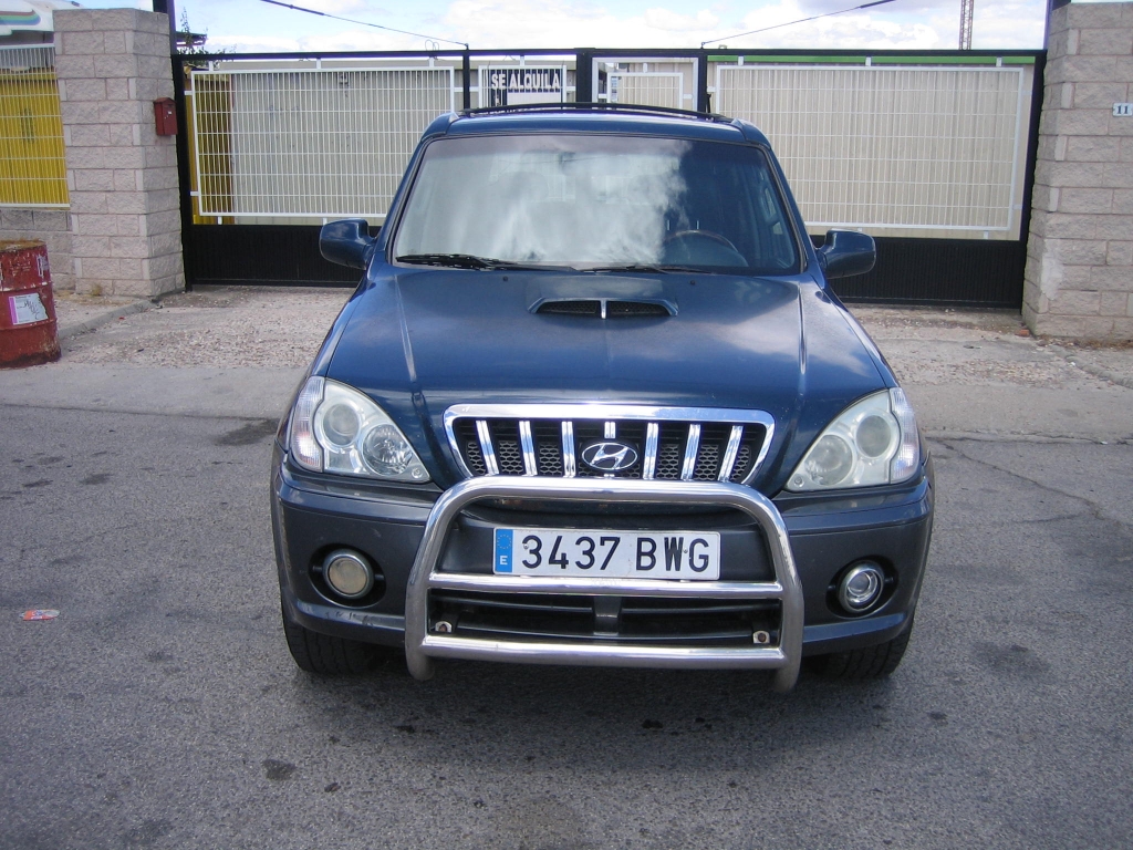 VISTA DELANTERA HYNDAI TERRACAN 2.9 CRDI 150CV