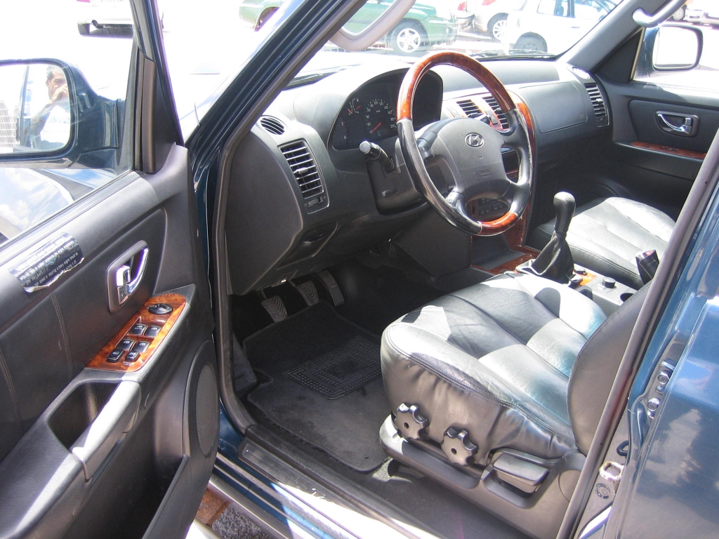 VISTA INTERIOR IZQUIERDO HYNDAI TERRACAN 2.9 CRDI 150CV