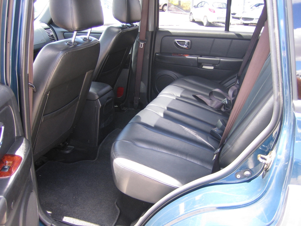 VISTA INTERIOR TRASERO HYNDAI TERRACAN 2.9 CRDI 150CV