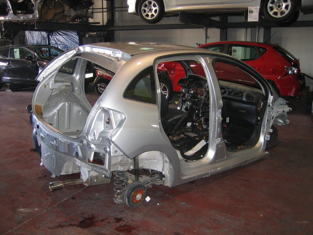 VISTA TRASERA DERECHA CITROEN C-3 1.4 HDI 70CV