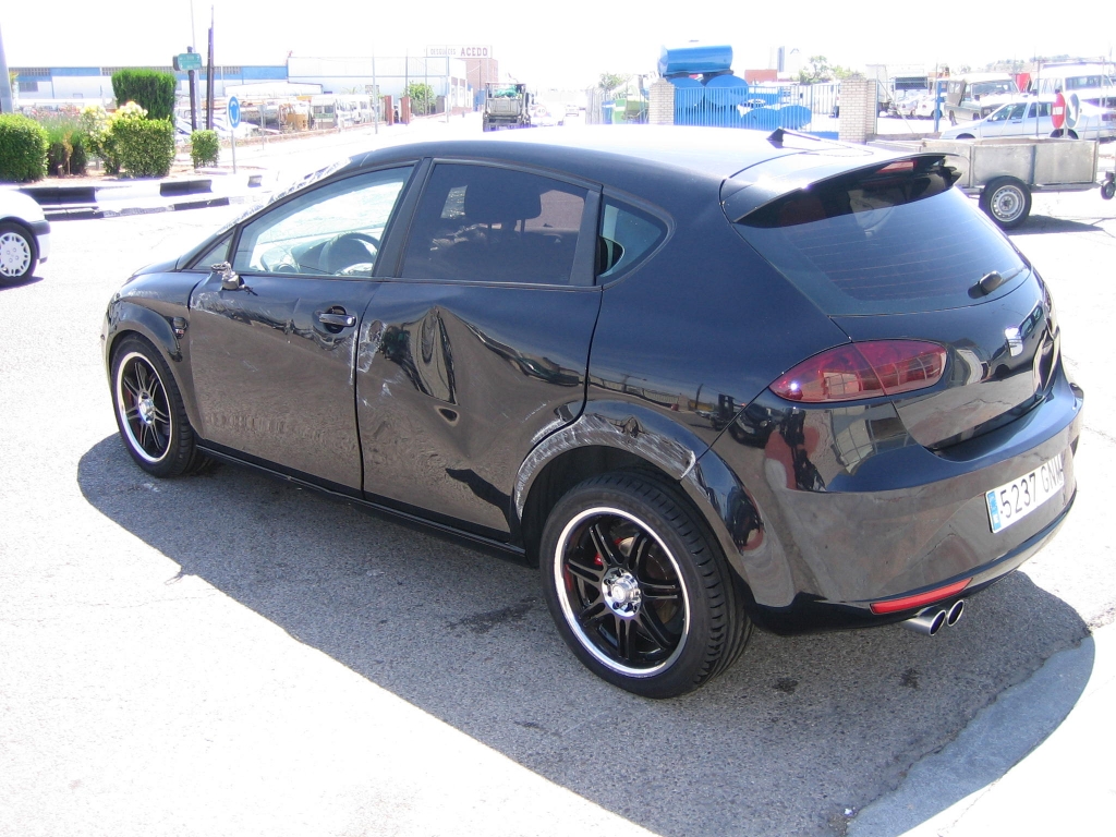 VISTA TRASERA IZQUIERDA SEAT LEON 1.9 TDI 90CV