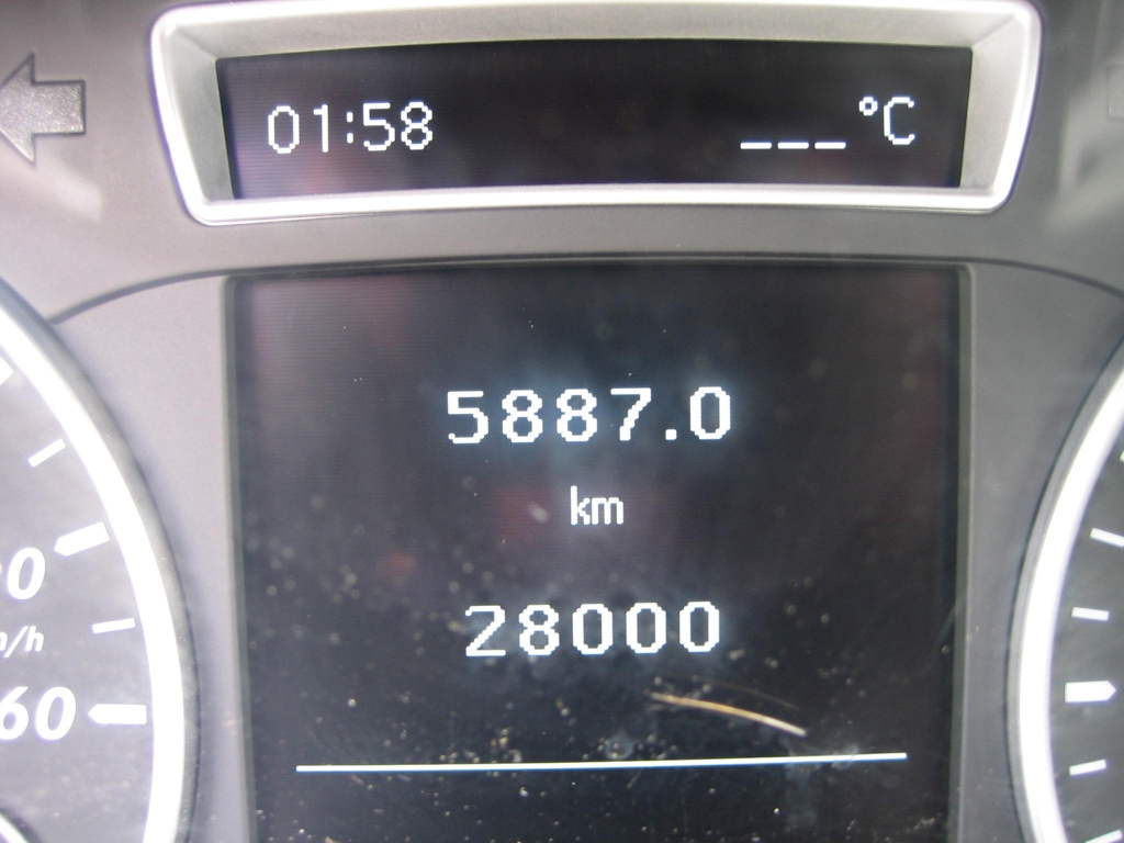 VISTA KM MERCEDES BENZ CLASE B 180 CDI 110CV