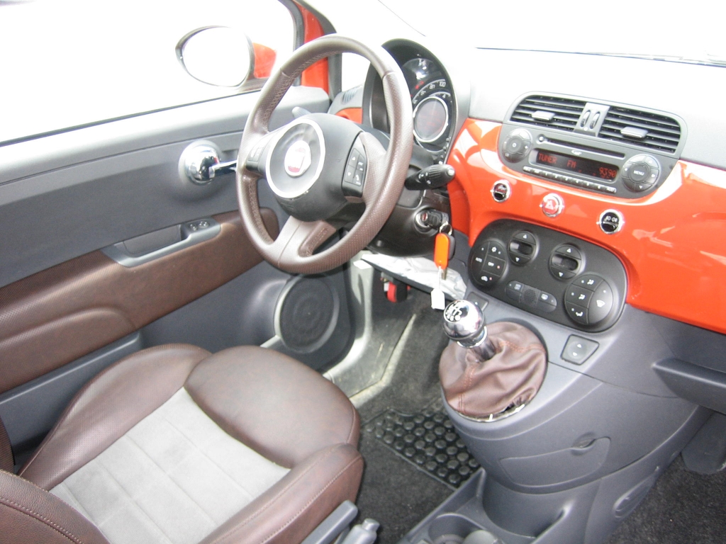 VISTA SALPICADERO FIAT 500 1.4 100CV