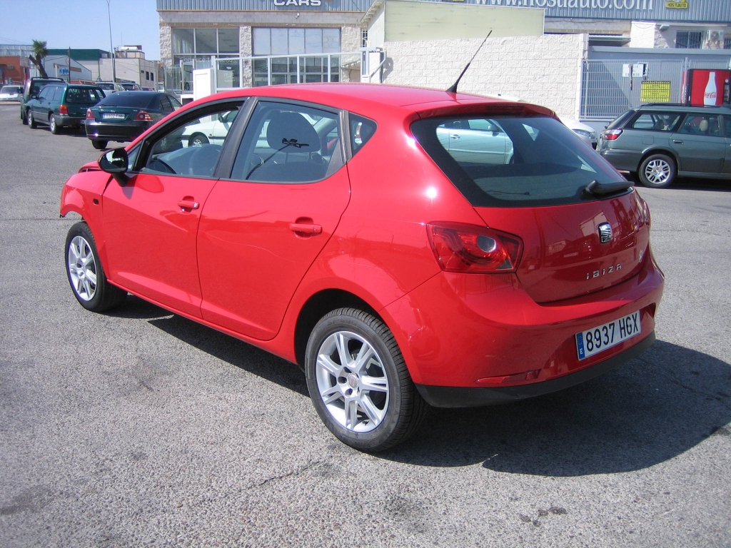 VISTA TRASERA IZQUIERDA SEAT IBIZA 1.2 TDI CR 75CV