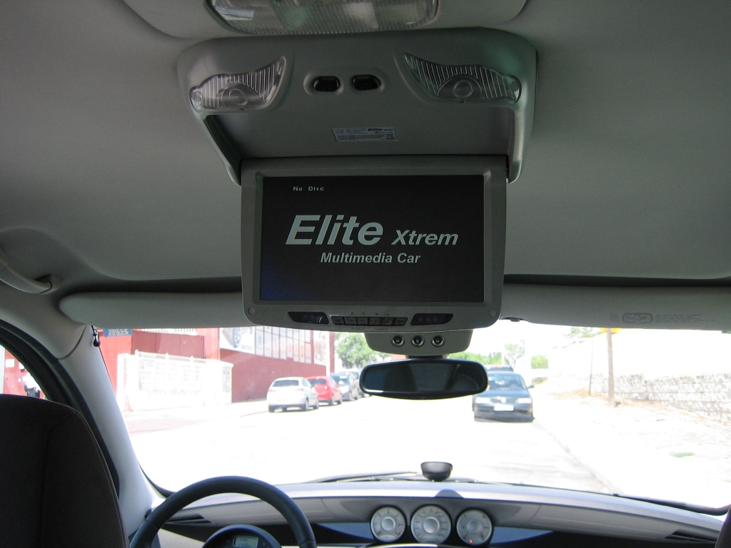 VISTA DVD EN TECHO PEUGEOT 807 2.2 HDI 130CV 8 PLAZAS