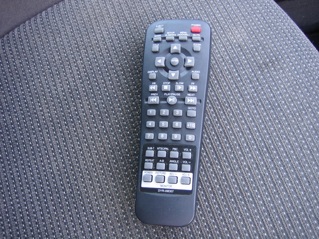 VISTA MANDO DVD PEUGEOT 807 2.2 HDI 130CV 8 PLAZAS