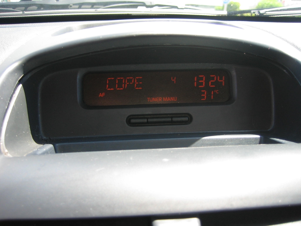VISTA PANTALLA RENAULT CLIO 1.5 DCI 65CV