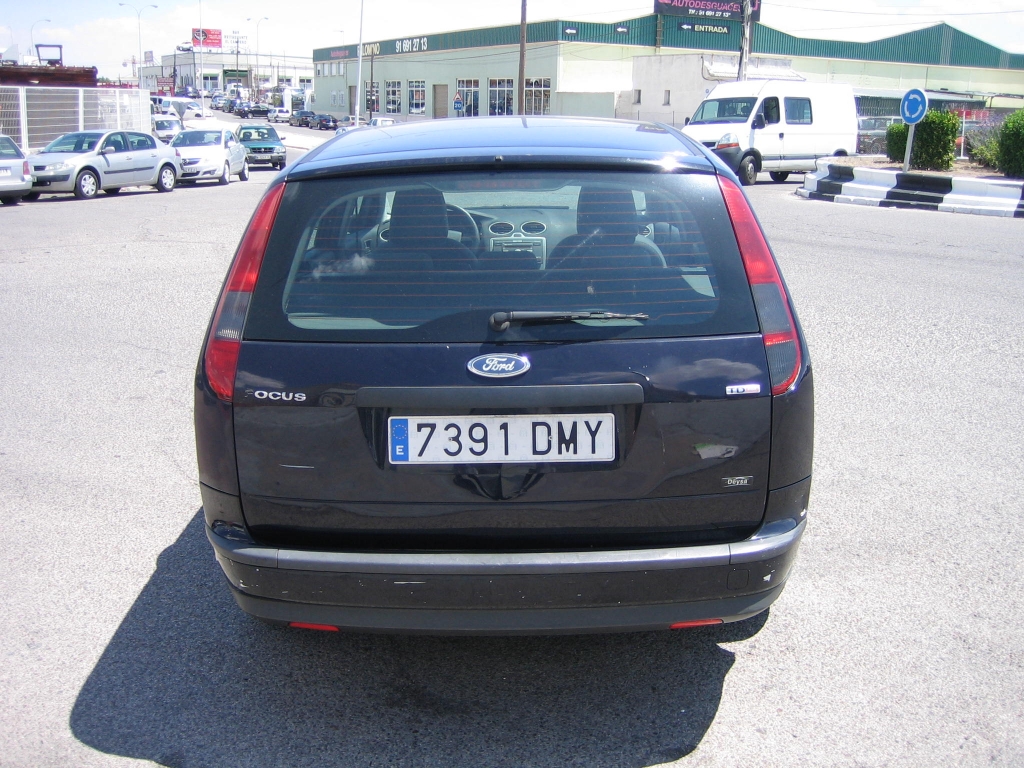 VISTA TRASERA FORD FOCUS 1.6 TDCI 110CV FAMILIAR