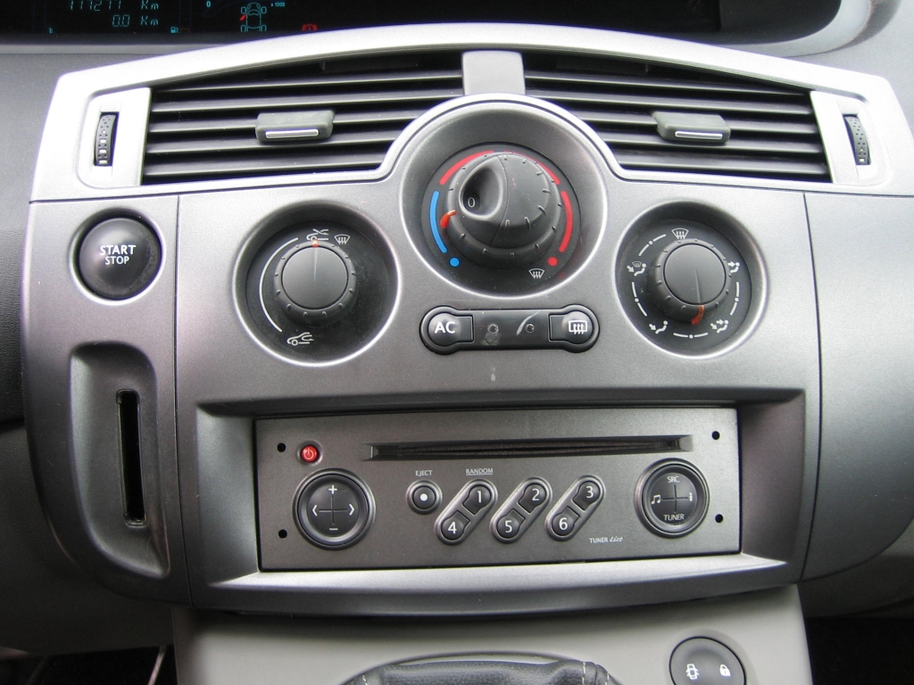 VISTA CD Y A/C RENAULT MEGANE SCENIC 1.5 DCI 100CV