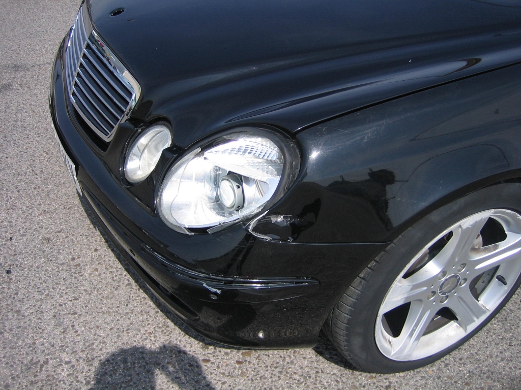 VISTA LEVE TOQUE ALETA DELANTERA IZQUIERDA MERCEDES BENZ E-320 CDI 150CV AUTOMATICO