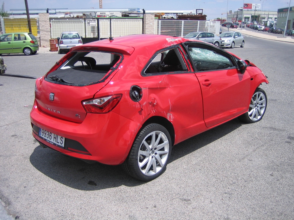 VISTA TRASERA DERECHA SEAT IBIZA FR 2.0 TDI 140CV