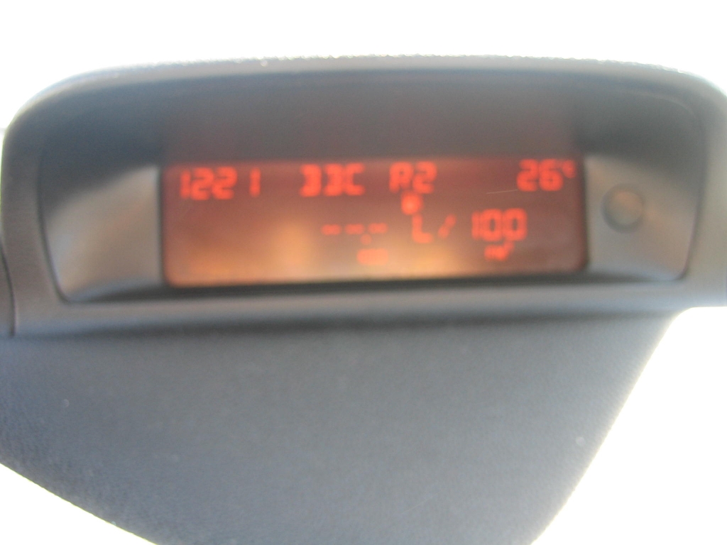 VISTA PANTALLA AUDIO PEUGEOT 307 1.6 HDI 110CV