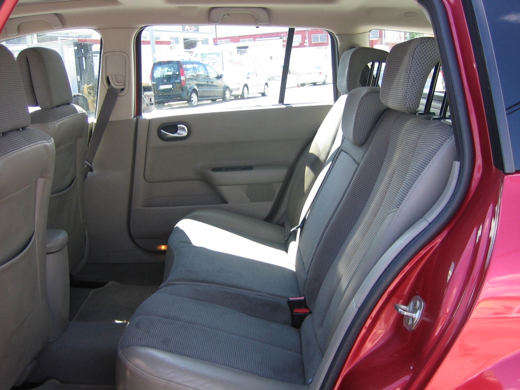 VISTA INTERIOR TRASERO RENAULT MEGANE 1.9 DCI 120CV GRAND TOUR