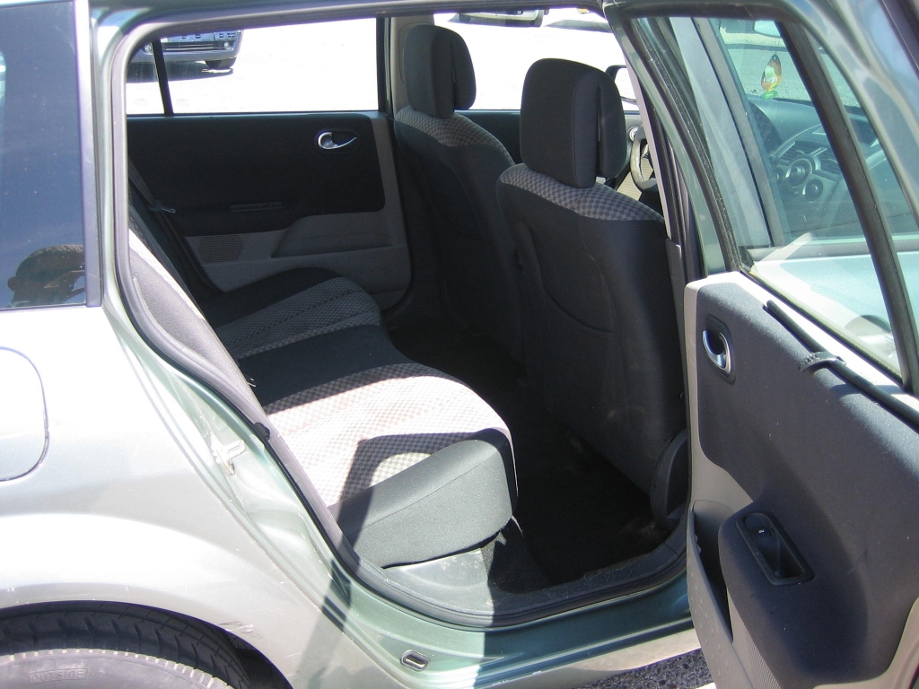 VISTA INTERIOR TRASERO 2 RENAULT MEGANE GRAND TOUR 1.9 DCI 120CV