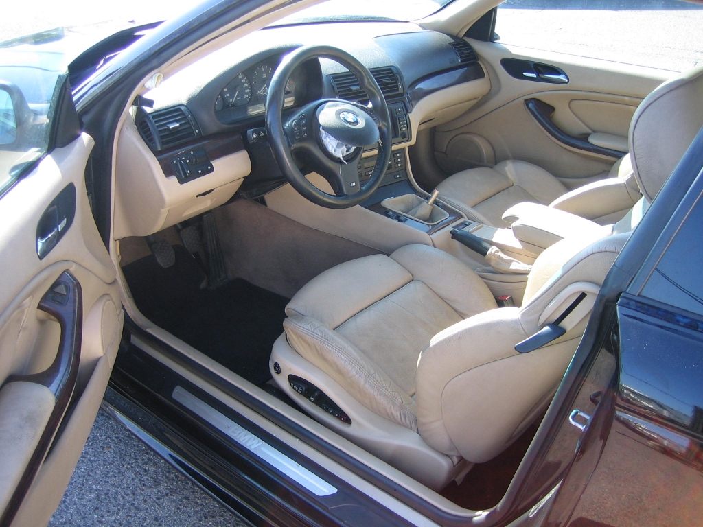 VISTA INTERIOR IZQUIERDO BMW 330CD 204CV PACK M