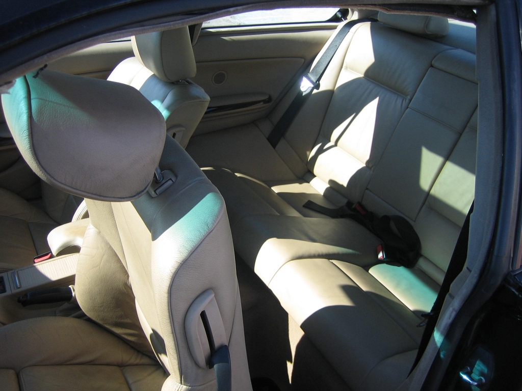 VISTA INTERIOR TRASERO BMW 330CD 204CV PACK M